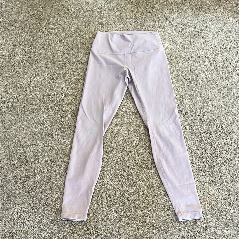 Lululemon Light Purple High-Waisted Leggings